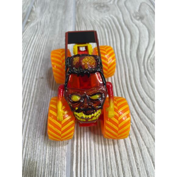 Monster Jam Hot Wheels Lot of 2 Zombie Fire and Ice Rodger Dodger Diecast Loose - Picture 7 of 8